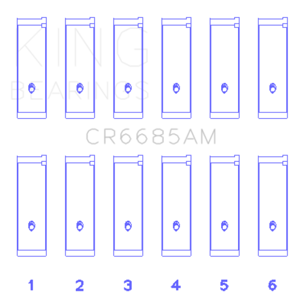 King Engine Bearings CR6685AM0.75
