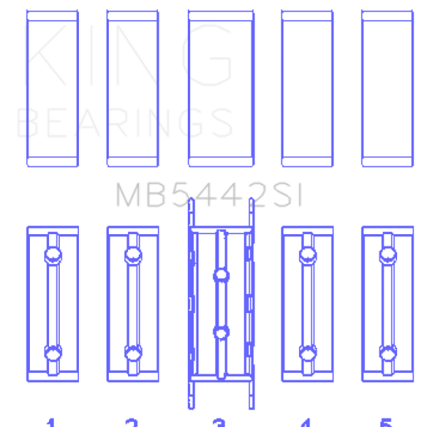 King Engine Bearings MB5442SI0.75