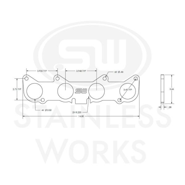 Stainless Works HFFORD5.0200