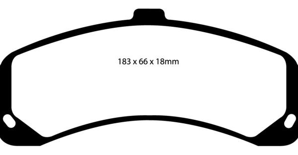 EBC Greenstuff Brake Pad Sets EBC DP61635