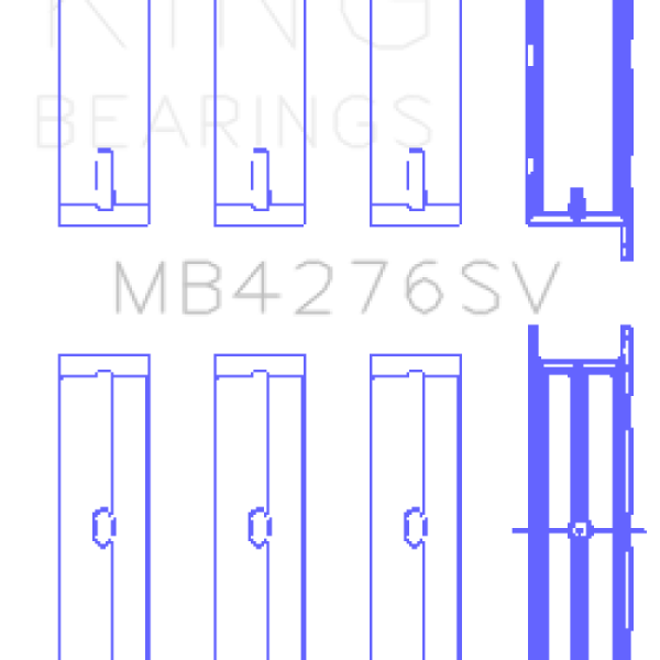 King Engine Bearings MB4276SV