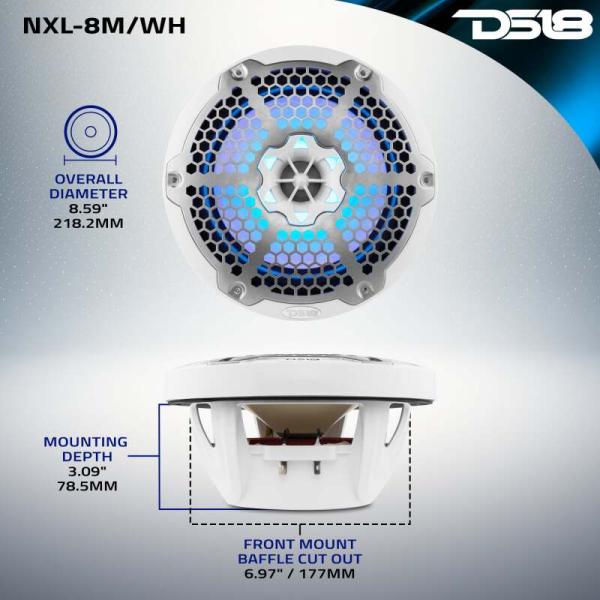 DS18 NXL-8M/WH