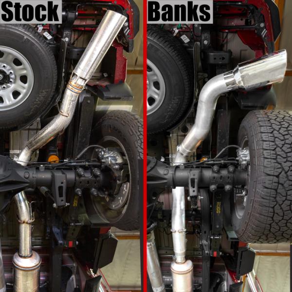 GBE Monster Sport Exhaust Banks Power 48997