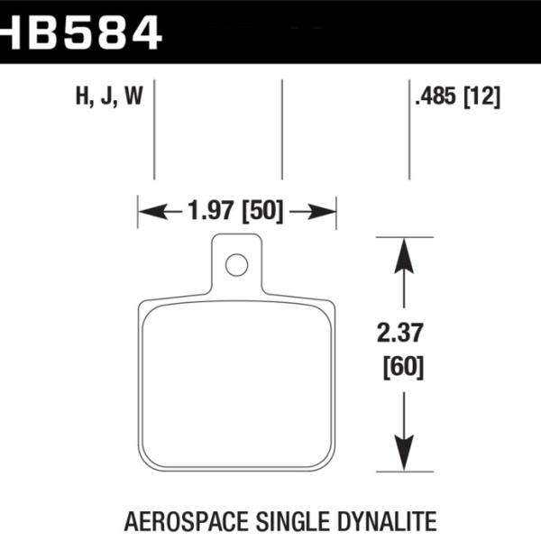 Hawk Performance HB584F.485
