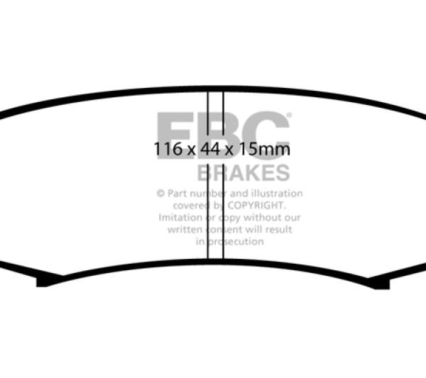EBC Extra Duty Brake Pad Sets EBC ED9993