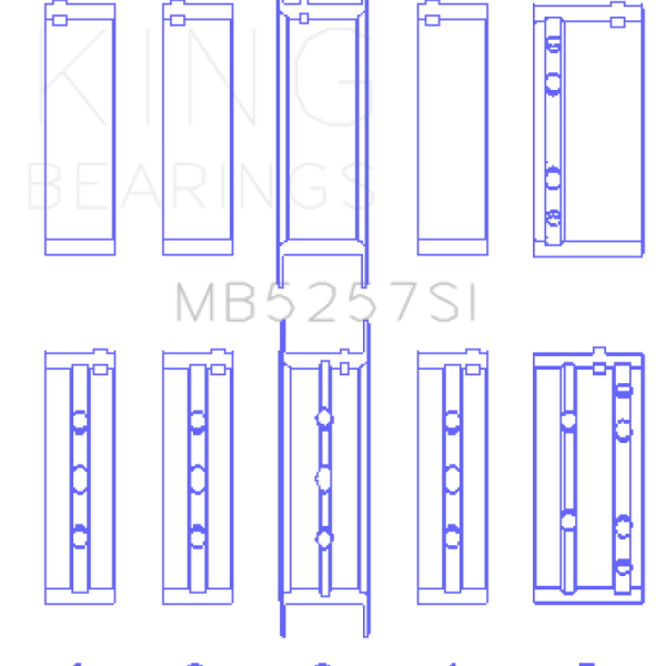 King Engine Bearings MB5257SI.026