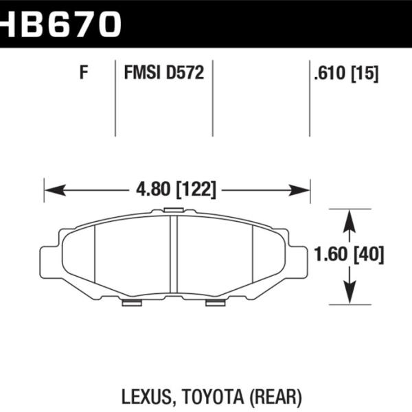 Hawk Performance HB670F.610
