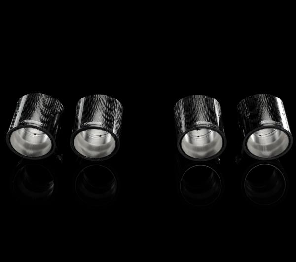 AKR Tail Pipe Set - Carbon Akrapovic TP-CT/5