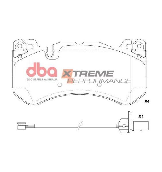 DBA XP Performance Brake Pads DBA DB2387XP