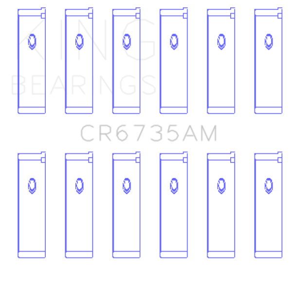 KING Performance Rod Bearings King Engine Bearings CR6735AM