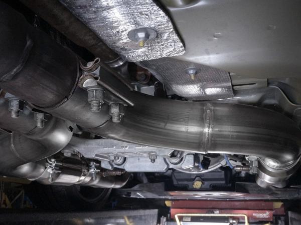 SSW Long Tube Headers Stainless Works GT350HCAT