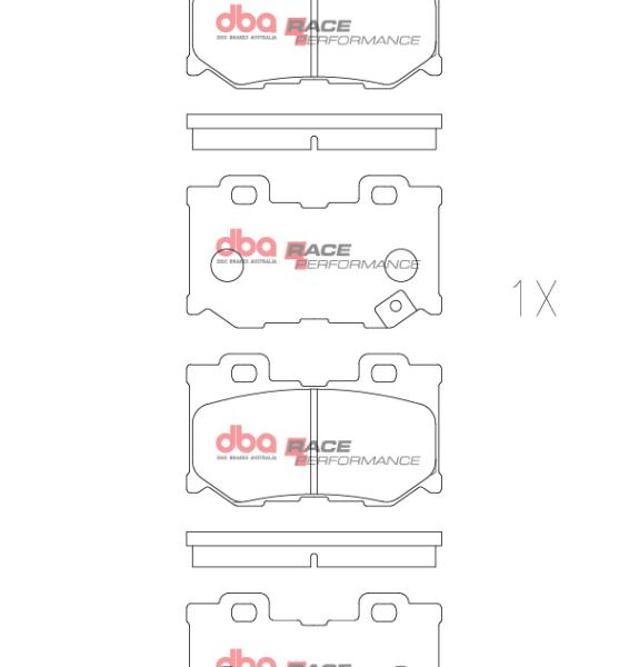 DBA RP Performance Brake Pads DBA DB2401RP