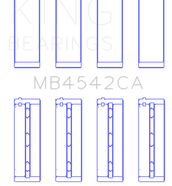 King Engine Bearings MB4542CA0.5