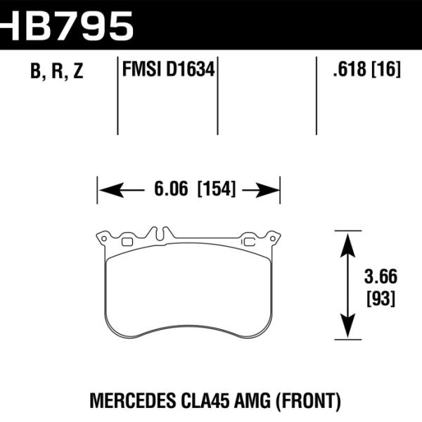Hawk Performance HB795B.618