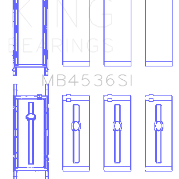 King Engine Bearings MB4536SI0.25