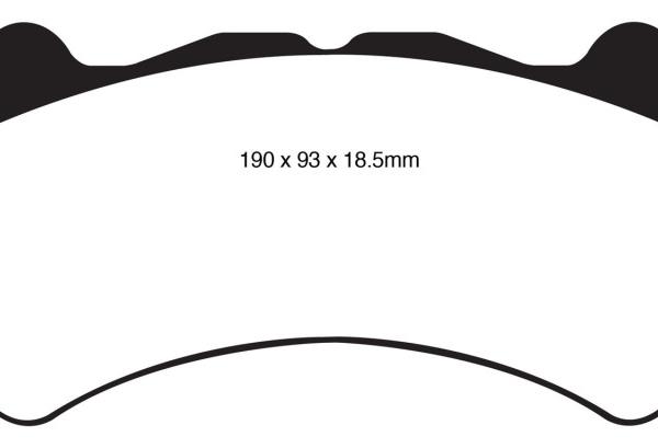 EBC Yellowstuff Brake Pad Sets EBC DP41983R