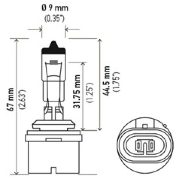 HELLA Optilux Xenon Bulb Hella H71071172