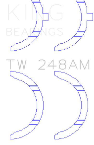 KING Thrust Washers King Engine Bearings TW248AM