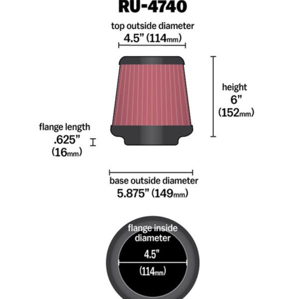 K&N Engineering RU-4740