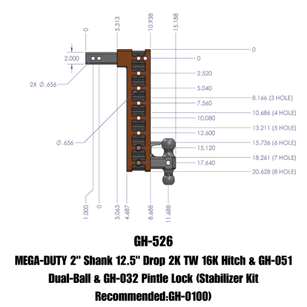 GEN-Y Hitch GH-526