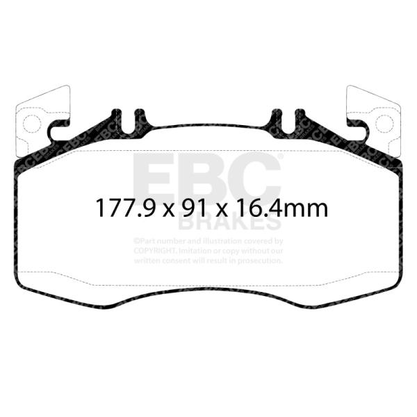 EBC Yellowstuff Brake Pad Sets EBC DP42424R