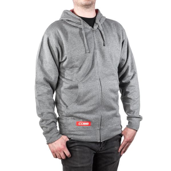 COBB CO-LINERHOODIE-GRY-M