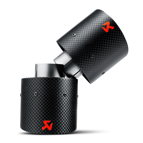 AKR Tail Pipe Set - Carbon Akrapovic TP-MINR56/57-CA