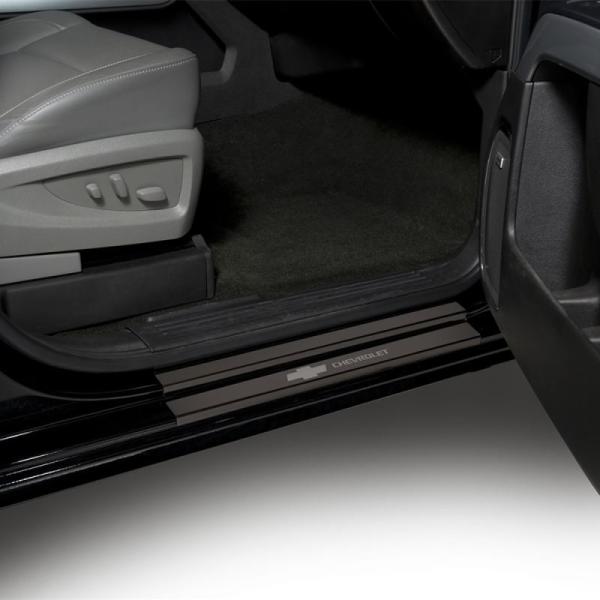 PUT Black Platinum Door Sills Putco 95173BPGM-1