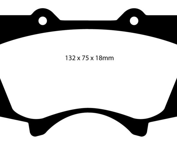 EBC Greenstuff Brake Pad Sets EBC DP61657