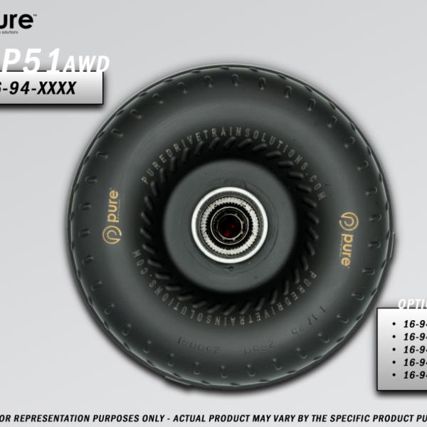 PDS Billet Race Torque Converter Pure Drivetrain Solutions 16-94-2065