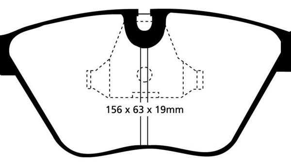 EBC Bluestuff Brake Pad Sets EBC DP5689NDX