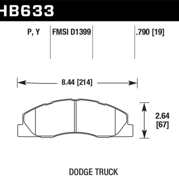 Hawk Performance HB633P.790