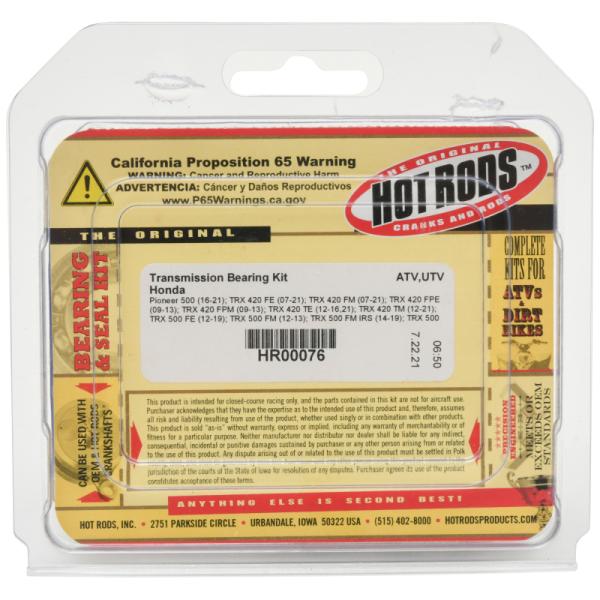 HDS Transmission Bearing Kit Hot Rods HR00076