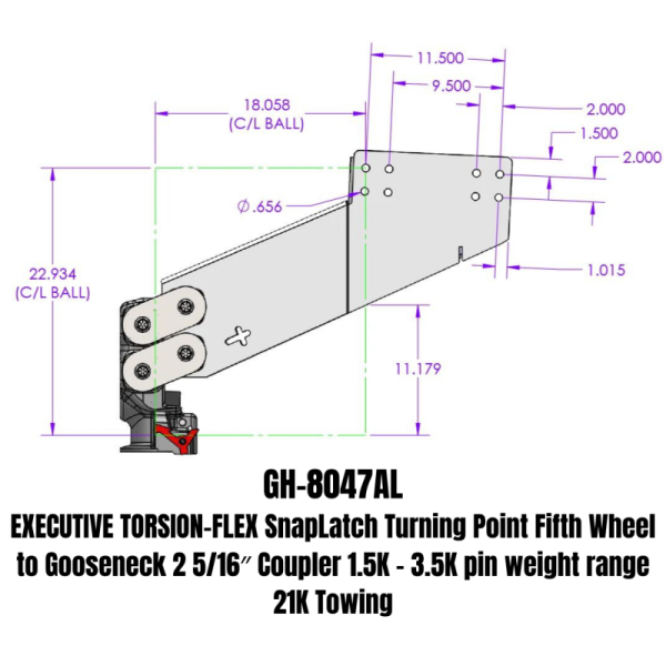 GEN-Y Hitch GH-8047AL
