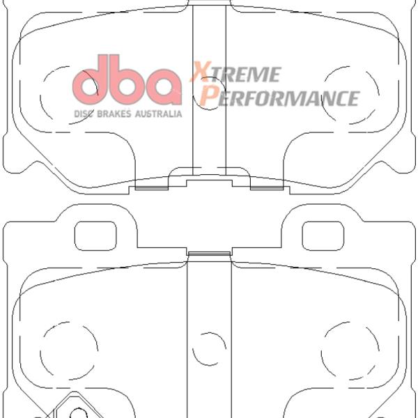 DBA XP Performance Brake Pads DBA DB2401XP