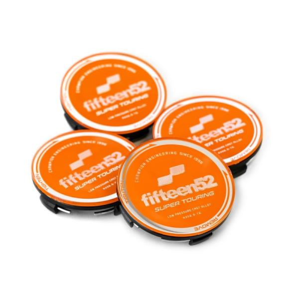 FFT Center Caps fifteen52 52-ST-CAP-ORANGE-SET
