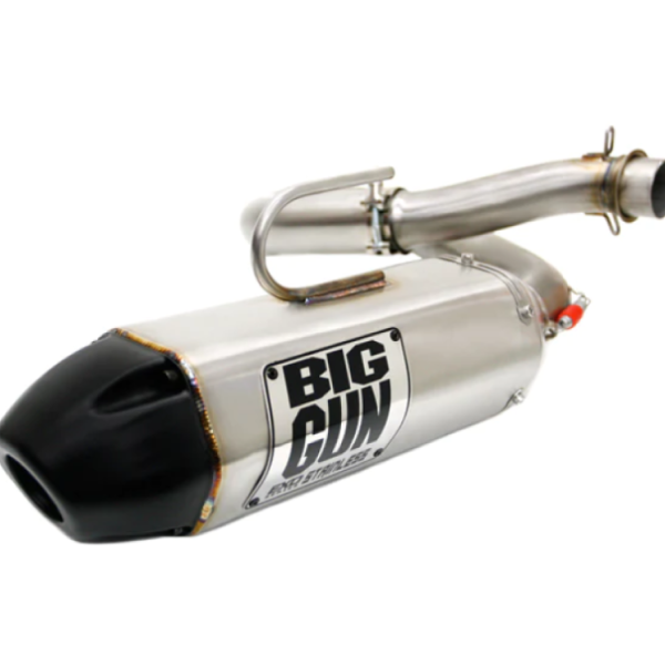 BIG EXO Stainless SXS Slip Ons Big Gun 14-7812