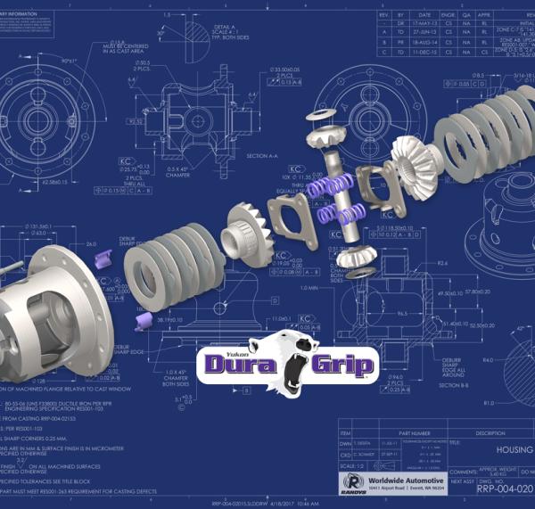 Yukon Gear & Axle YDGC8.25-27-1