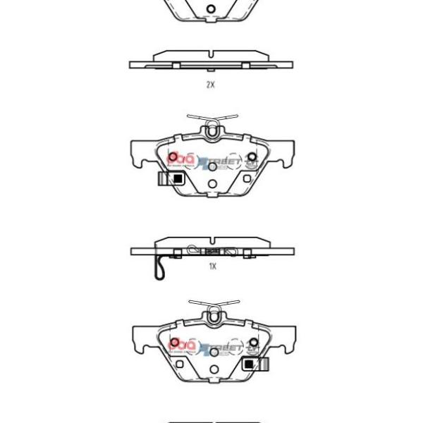 DBA Street Series Brake Pads DBA DB2398SSEV
