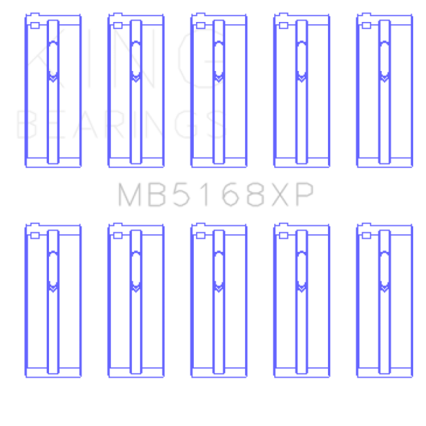 King Engine Bearings MB5168XP.026