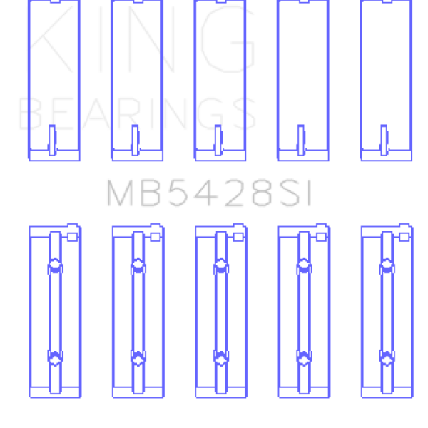 KING Main Bearings King Engine Bearings MB5428SI