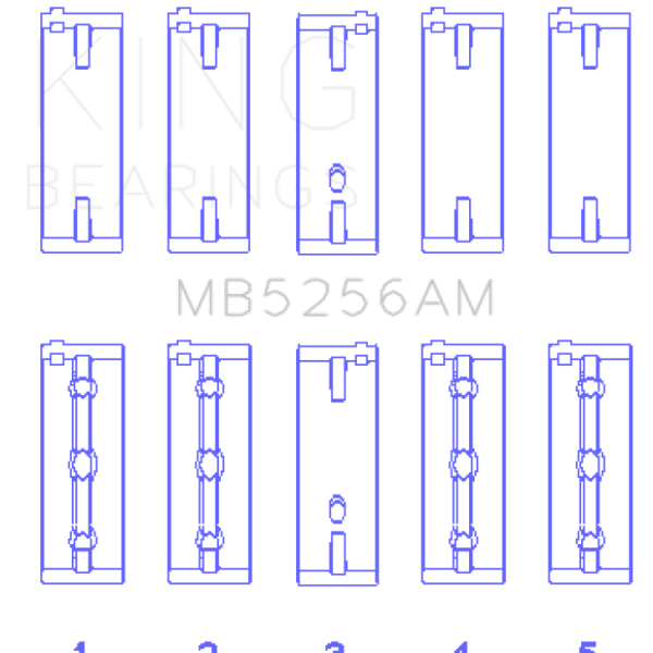 King Engine Bearings MB5256AM0.25
