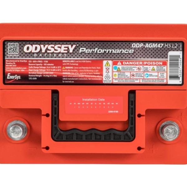 Odyssey Battery ODP-AGM47 H5 L2