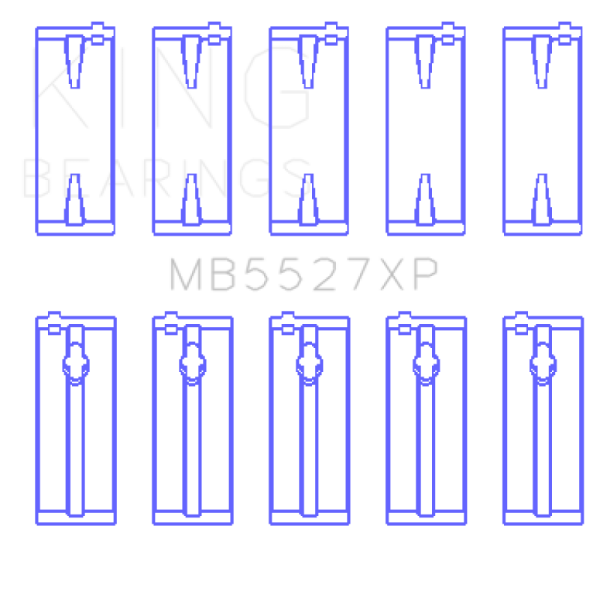 KING Performance Main Bearings King Engine Bearings MB5527XPSTDX