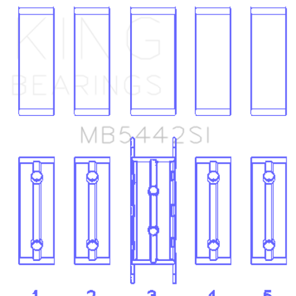 King Engine Bearings MB5442SI0.75