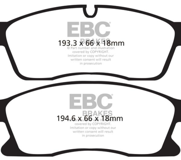 EBC Bluestuff Brake Pad Sets EBC DP51871NDX