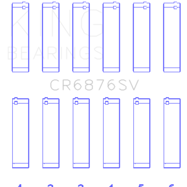 King Engine Bearings CR6876SV