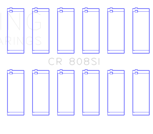 KING Rod Bearings King Engine Bearings CR808SI060