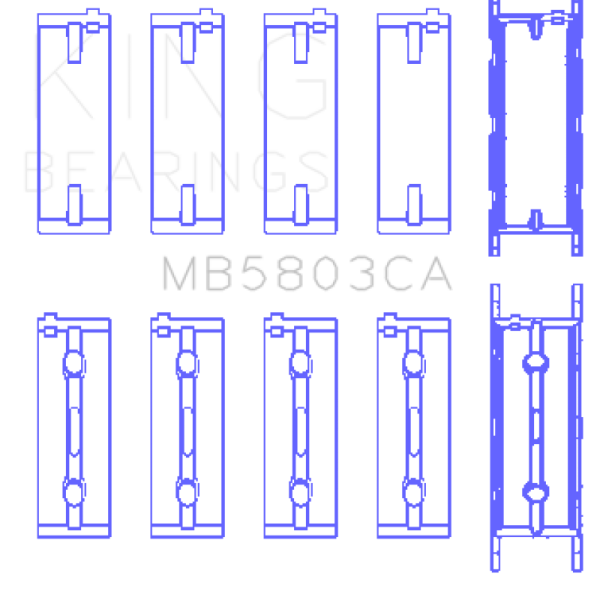King Engine Bearings MB5803CA