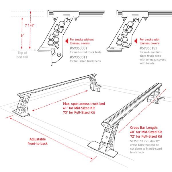 GOR XRS Racks Go Rhino 5935001T